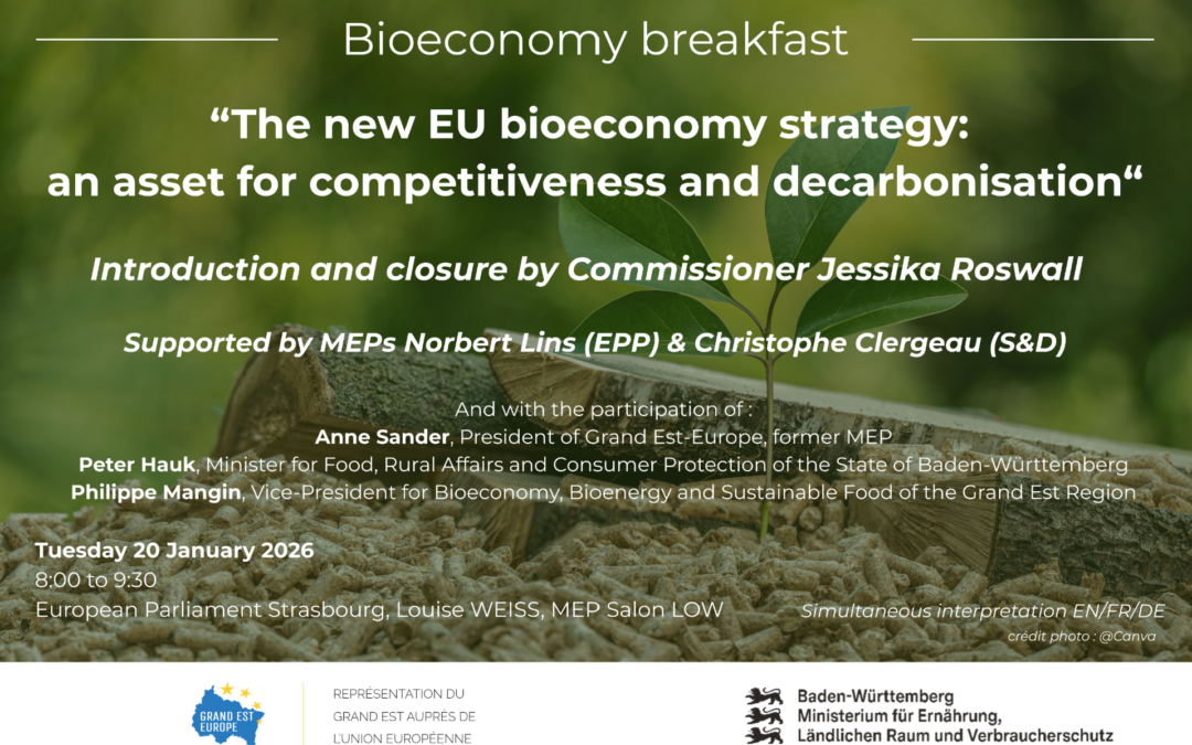 Petit-déjeuner « bio-économie »